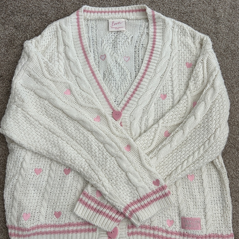 Taylor Swift Lover Cardigan XL/2XL | Official Merch | Excellent Condition